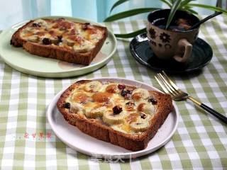Banana Cheese Toast recipe