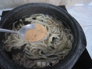 Noodle Soup in Stone Pot recipe