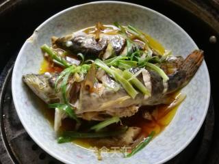 Steamed Wild Mandarin Fish recipe