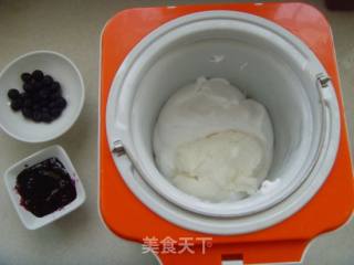 Wonderful Taste---blueberry Yogurt Ice Cream recipe