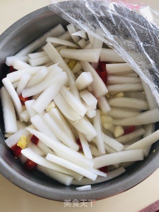 Sour Radish recipe