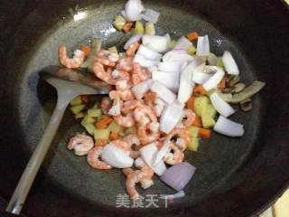 【curry Potatoes and Shrimp】----delicious and Refreshing recipe