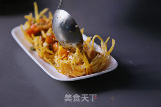 The Group of Magpies Announce The Good News and Taste The Fragrant Spring Light. recipe