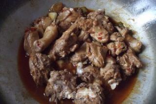 Duck with Red Oil Lettuce recipe