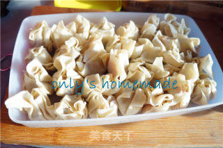 #trust of Beauty# A Bowl of Delicate Small Wontons recipe