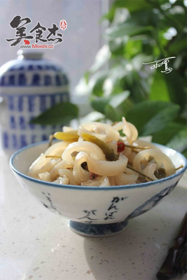 Pickled Pepper Pork Skin recipe