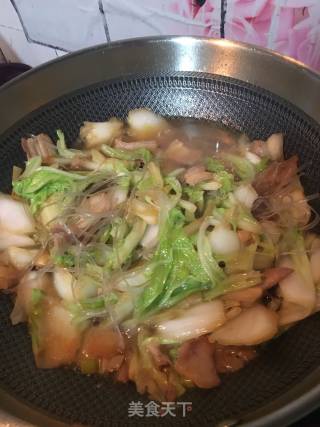 Pork and Cabbage Stewed Vermicelli recipe