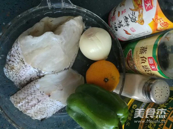 Steamed Codfish with Orange Peel recipe