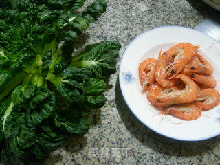 Stir-fried Shrimp with Bitter Vegetables recipe