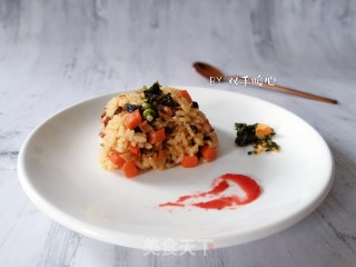 Vegetable Bacon Rice recipe