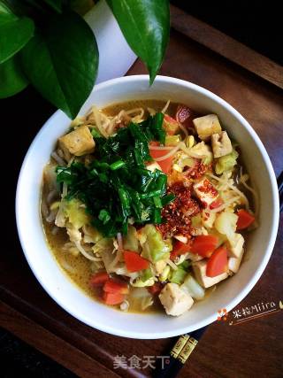 Vegetarian Soba Soba Noodles recipe