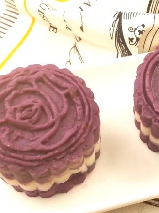 "miss Shan | Purple Potato Yam Cake" recipe