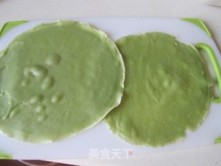 Kiwi Green Tea Pancake recipe