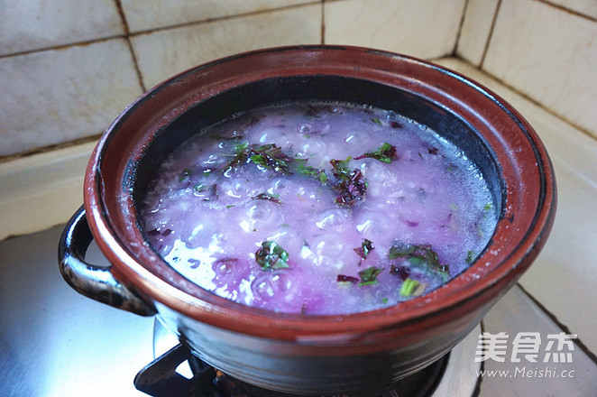 Amaranth Porridge with Minced Meat recipe