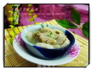 【healthy Soup Pot】lotus Root and Crescent Bone Soup recipe