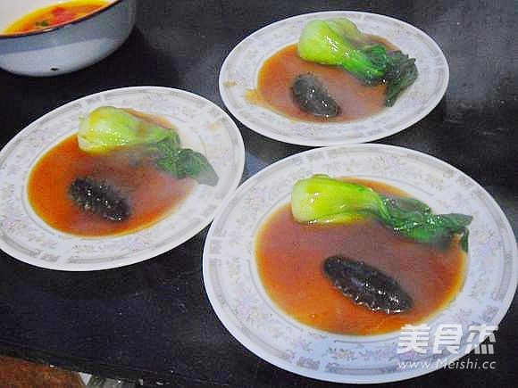 Sea Cucumber with Oyster Sauce recipe