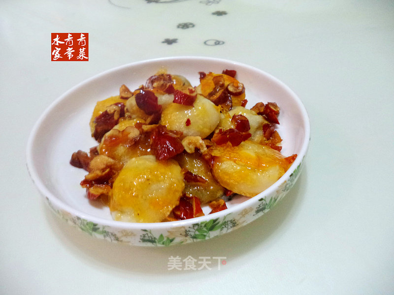 Stir-fried Tangyuan with Diced Red Dates recipe