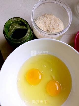 Celery and Shrimp Egg Pancake (less Oil Version) recipe