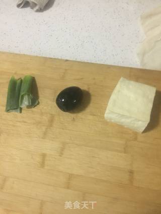 Simplified Version of Preserved Egg Tofu recipe