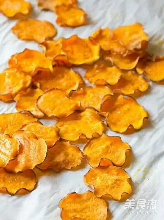 Baked Sweet Potato Chips recipe