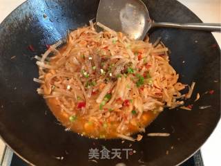 Super Serving ~ Antarctic Krill Stir-fried Shredded Carrot recipe