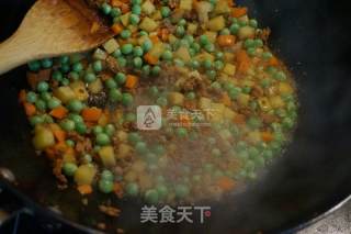Stir-fried Three Diced Minced Meat recipe