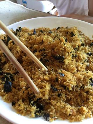 Homemade Baby Meat Floss recipe