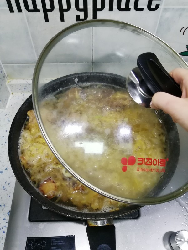 Stewed Pork Neck Bones with Sauerkraut Vermicelli, One of The Famous Dishes in Northeast China recipe