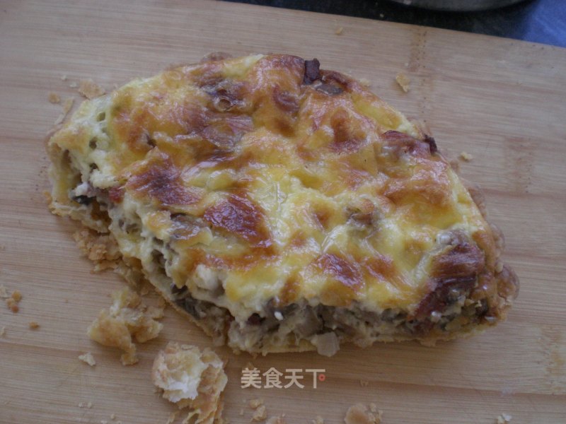 Bacon and Mushroom Quiche recipe