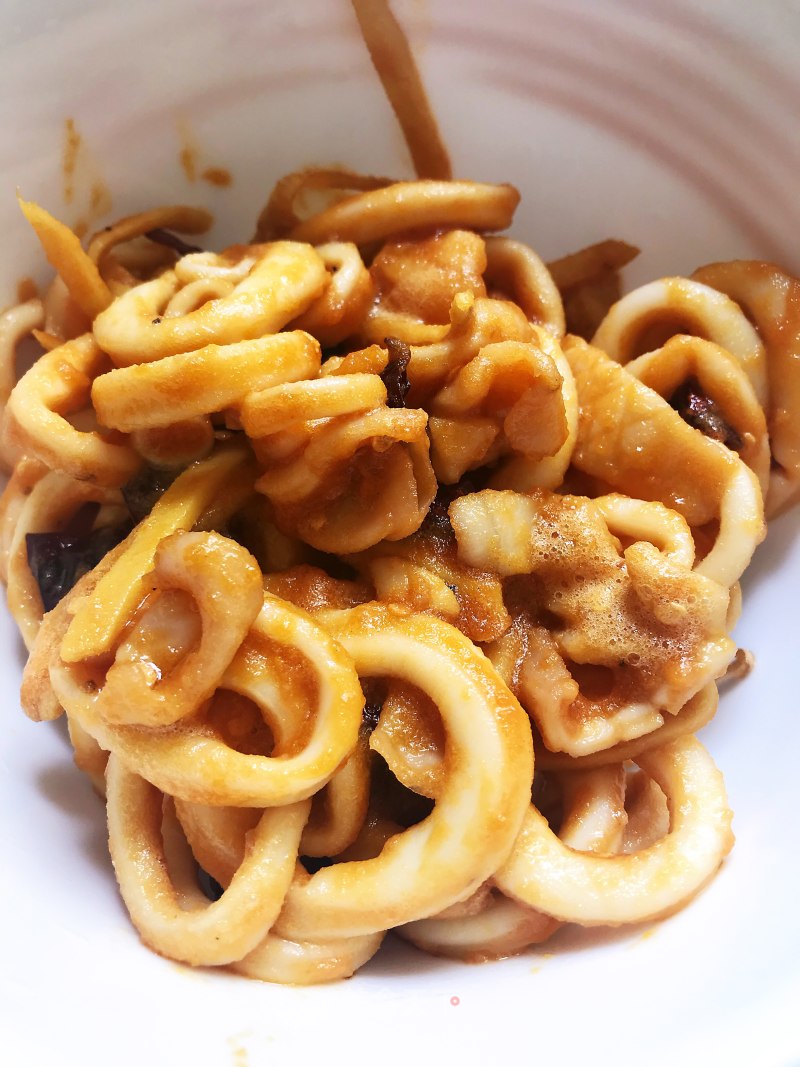 Salted Egg Sotong recipe