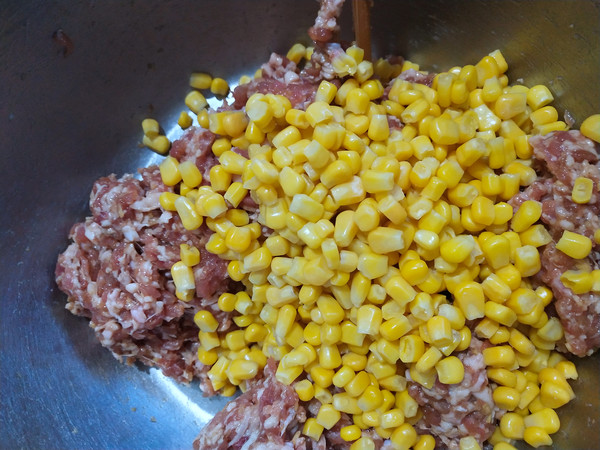 Corn Meat Buns recipe