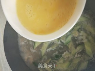 Cucumber Egg Clam Soup recipe