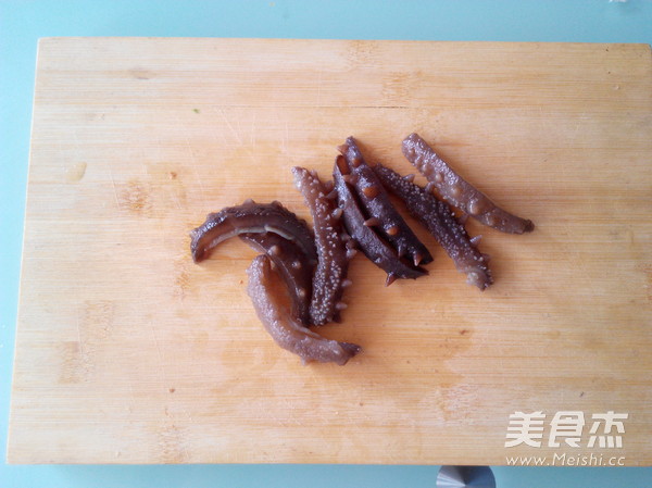 Fried Noodles with Sea Cucumber recipe