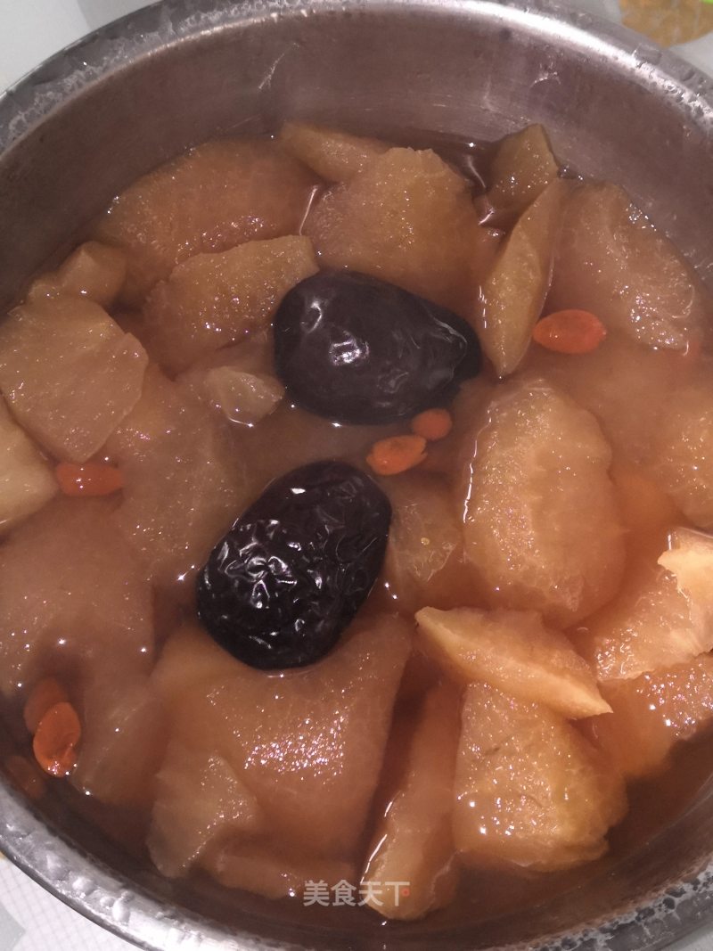 Sweet and Steamed Apples recipe