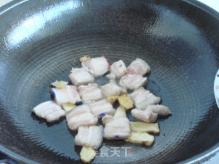 Pork Belly with Assorted Mushrooms in Griddle recipe