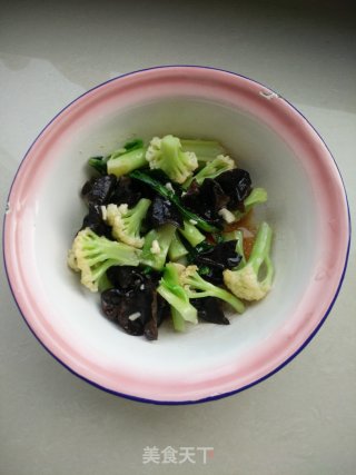 Oil Splashing Cauliflower recipe