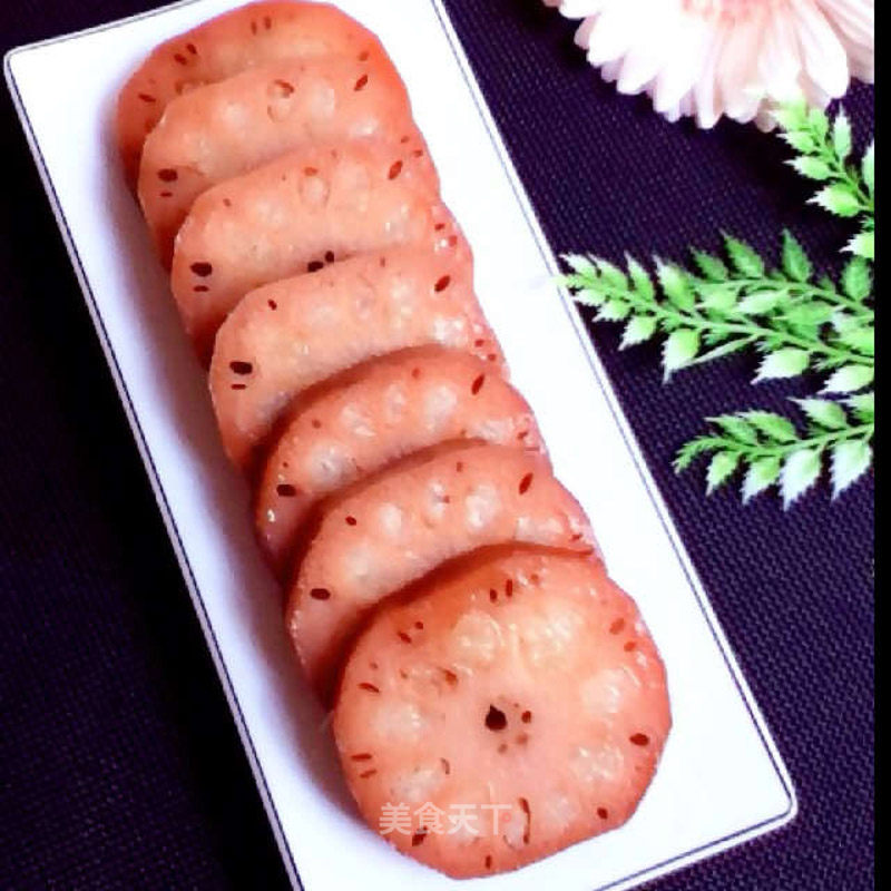 Brown Sugar Glutinous Rice Lotus Root recipe