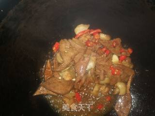 Stir-fried Cauliflower with Pork Liver recipe