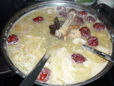 Angelica Chicken Hot Pot recipe