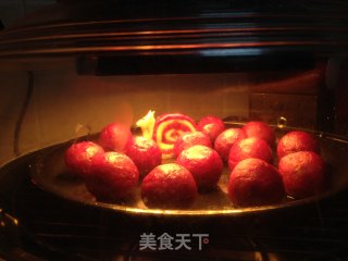 #四session Baking Contest and is Love to Eat Festival#purple Sweet Potato Yam Cheese Balls recipe