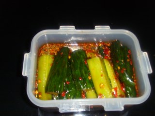 Hot and Sour Melon Strips recipe