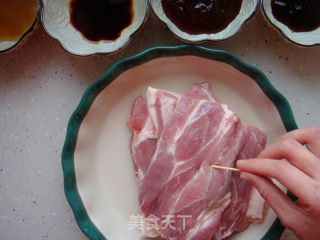 Barbecued Pork with Honey Sauce recipe