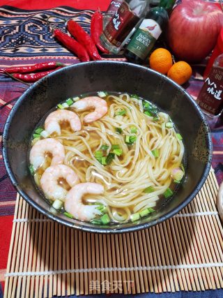 Shrimp, Chive and Sour Soup recipe