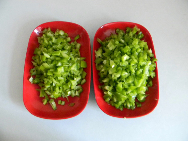 Green Pepper and Egg Stuffed recipe