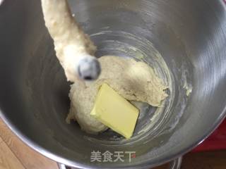 Pork Floss Blueberry Bread recipe