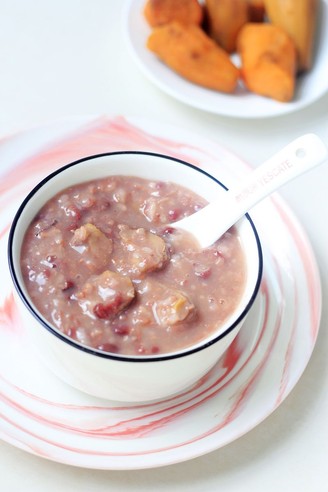 Chestnut Red Bean Porridge recipe
