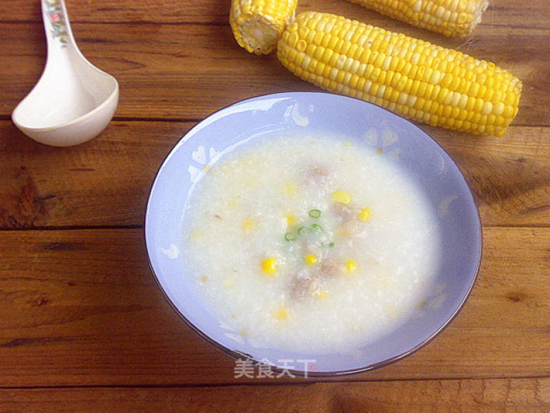 Corn Pork Ribs Congee recipe