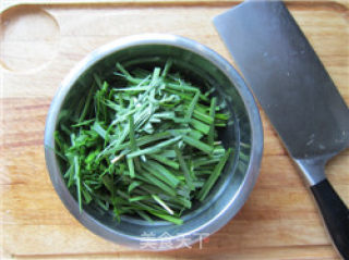 Leek Sprouts in Oyster Sauce recipe