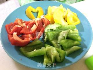 Three Pepper Chicken Mushrooms (alias: Fried Chicken is Delicious) recipe