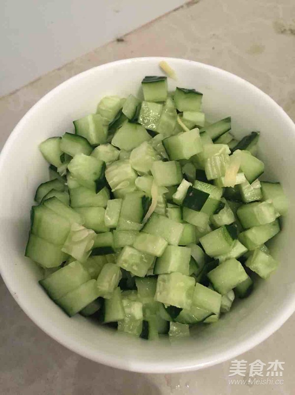 Cucumber Pork Congee recipe